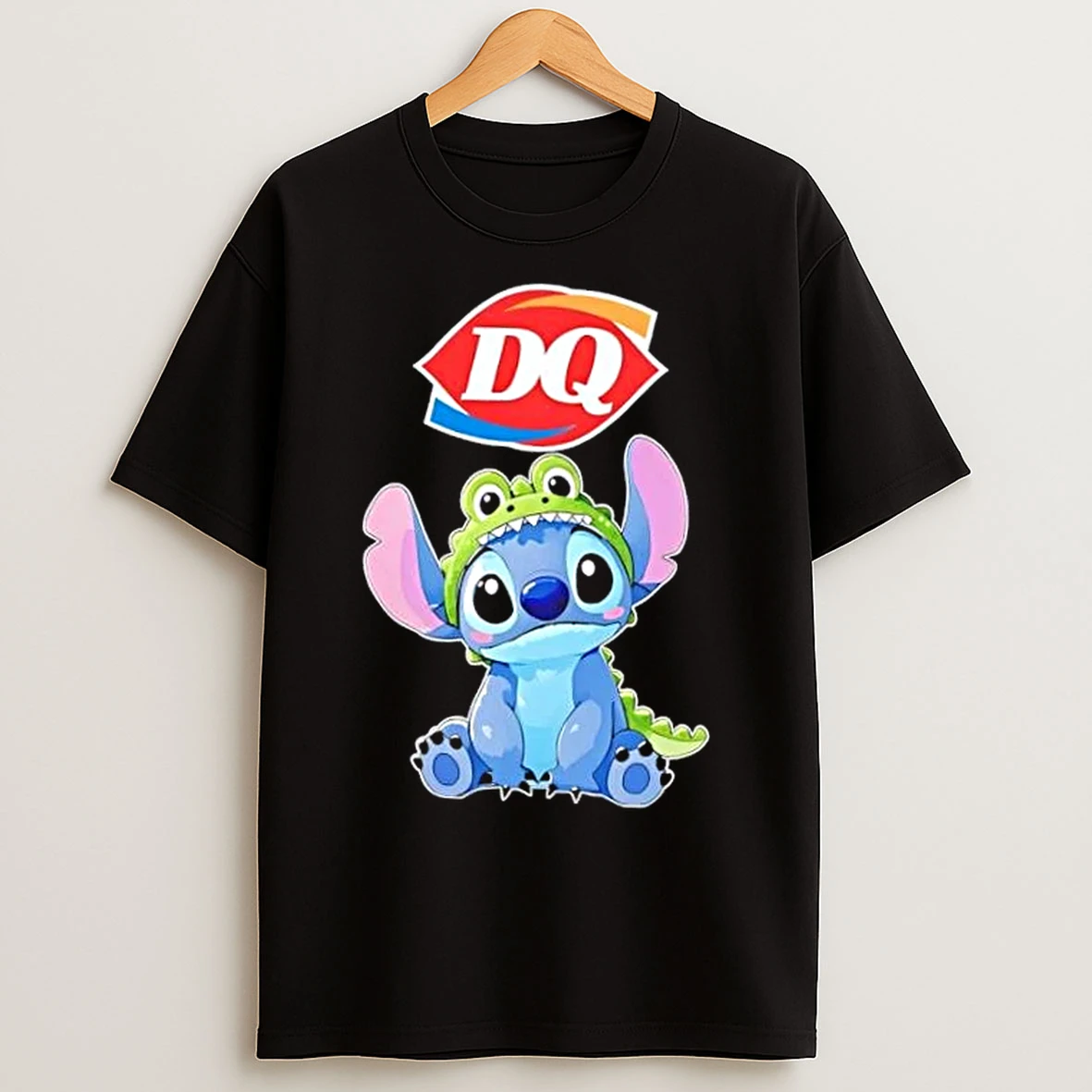 Classic Stitch Cosplay Crocodile X Dairy Queen T Shirts