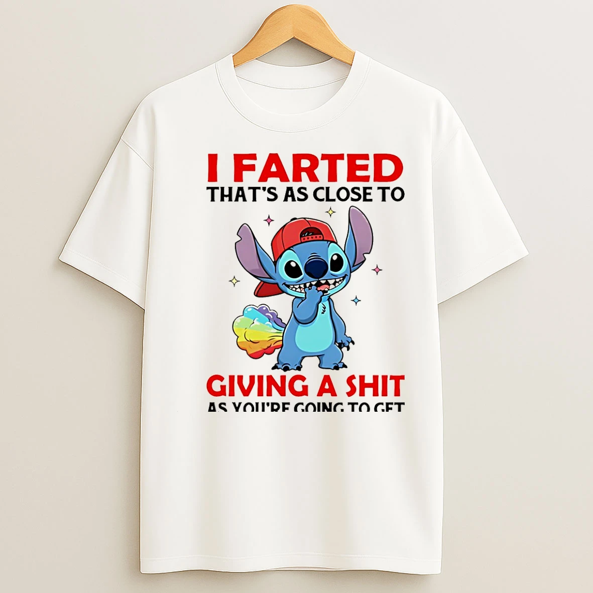 Classic Stitch I Farted Thats As Close To Giving A Shit As Youre Going To Get Christmas T Shirts