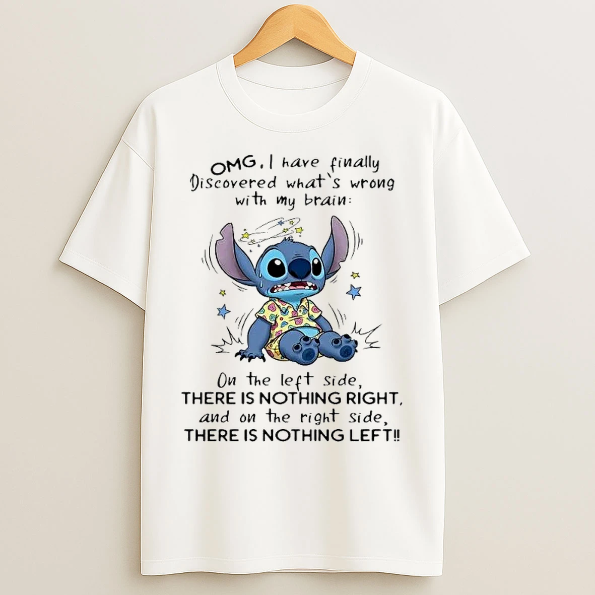 Classic Stitch Omg I Have Finally Discovered Whats Wrong With My Brain T Shirts