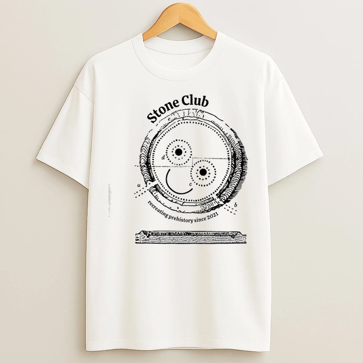 Classic Stone Club Recreating Prehistory Since 2021 T Shirts