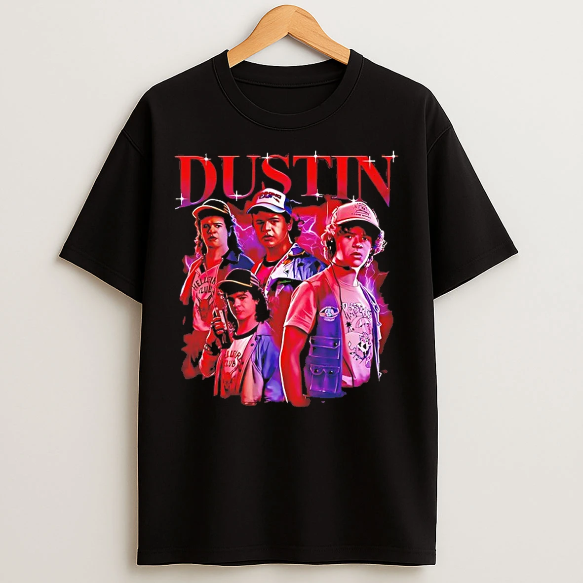 Classic Stranger Things 5 Dustin Henderson T Shirts