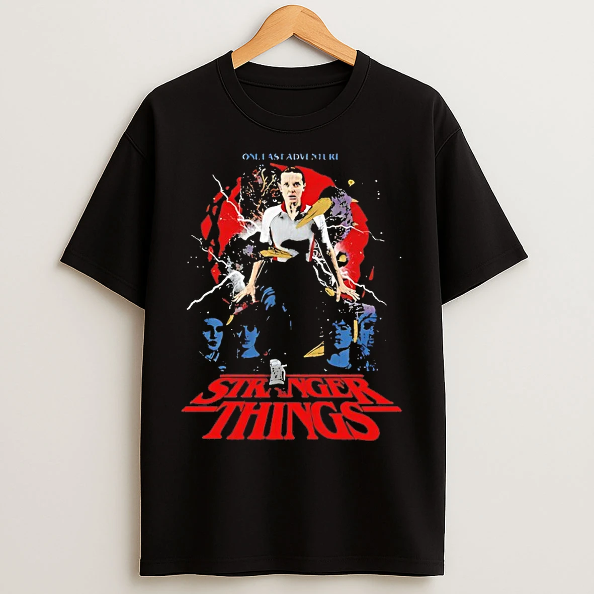 Classic Stranger Things 5 Eleven One Last Adventure T Shirts