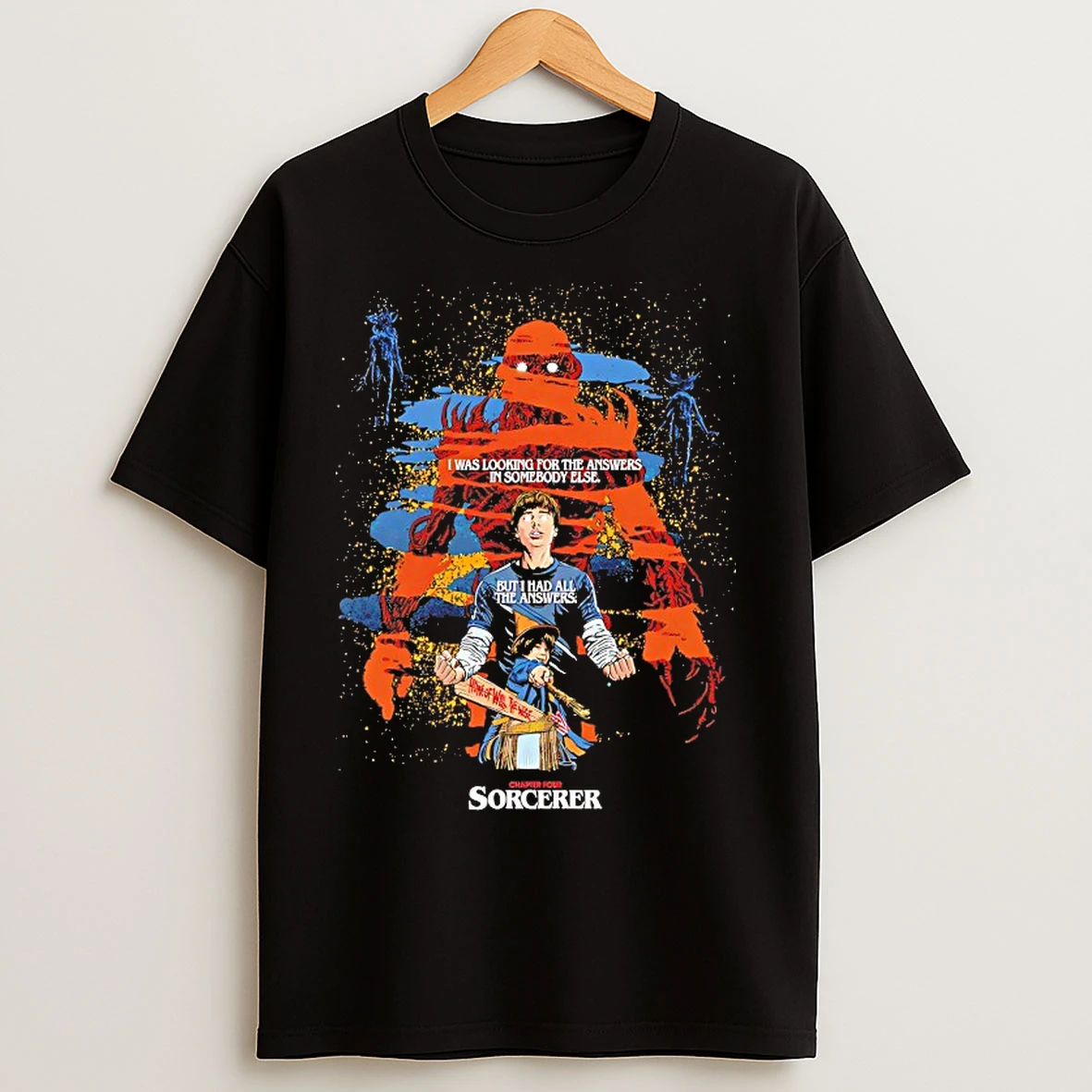 Classic Stranger Things 5 Sorcerer T Shirts