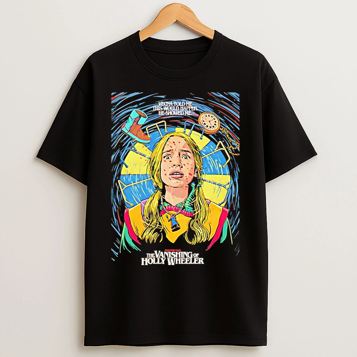 Classic Stranger Things 5 The Vanishing Of Holly Wheeler T Shirts