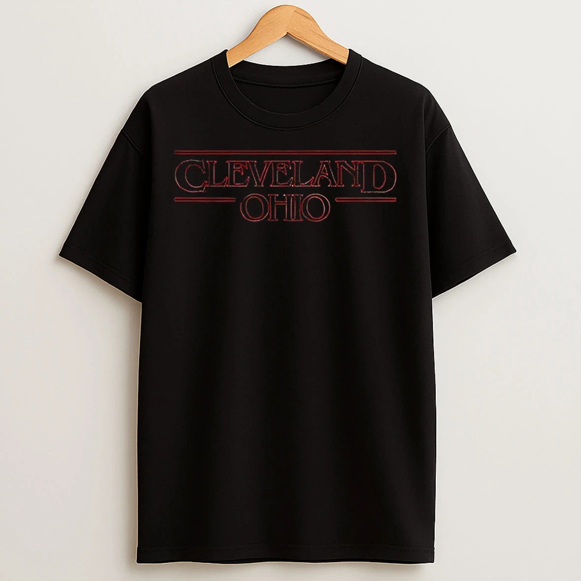 Classic Stranger Things Cleveland Ohio T Shirts