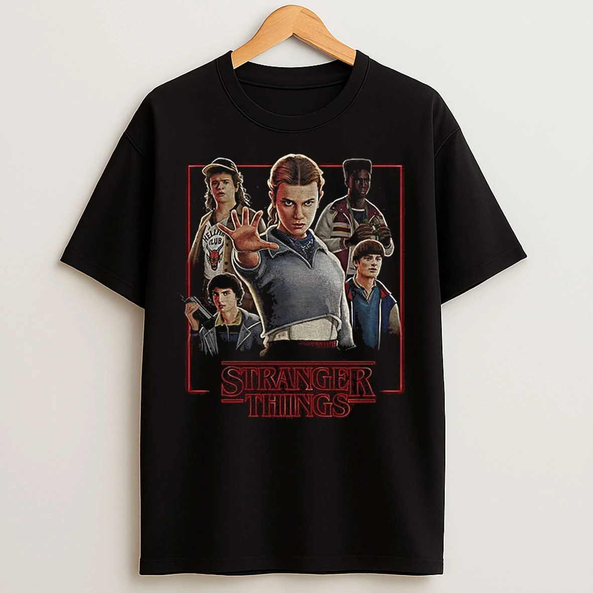 Classic Stranger Things Eleven Mike Wheeler Will Byers Dustin Henderson Lucas Sinclair T Shirts