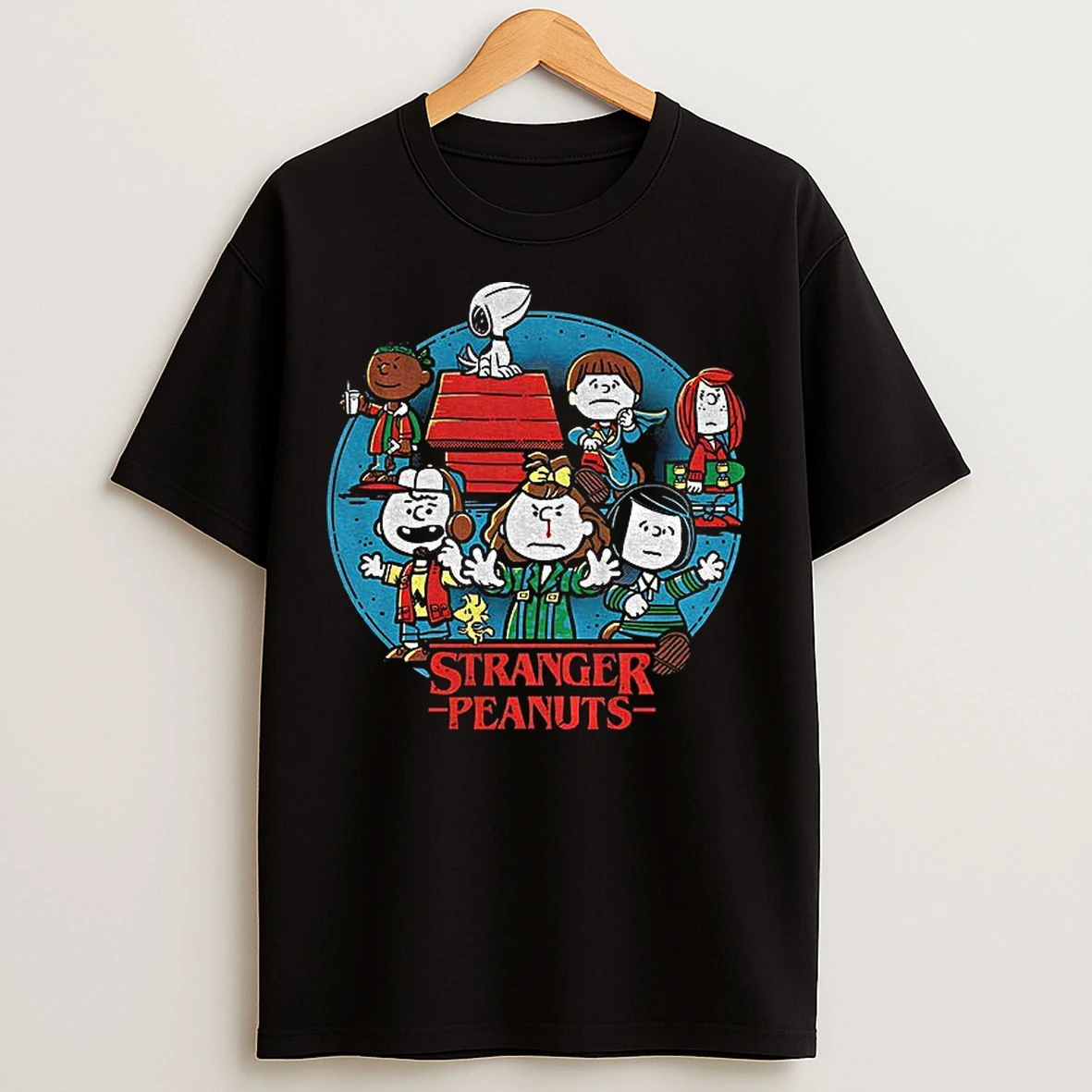 Classic Stranger Things Peanuts Mashup T Shirts