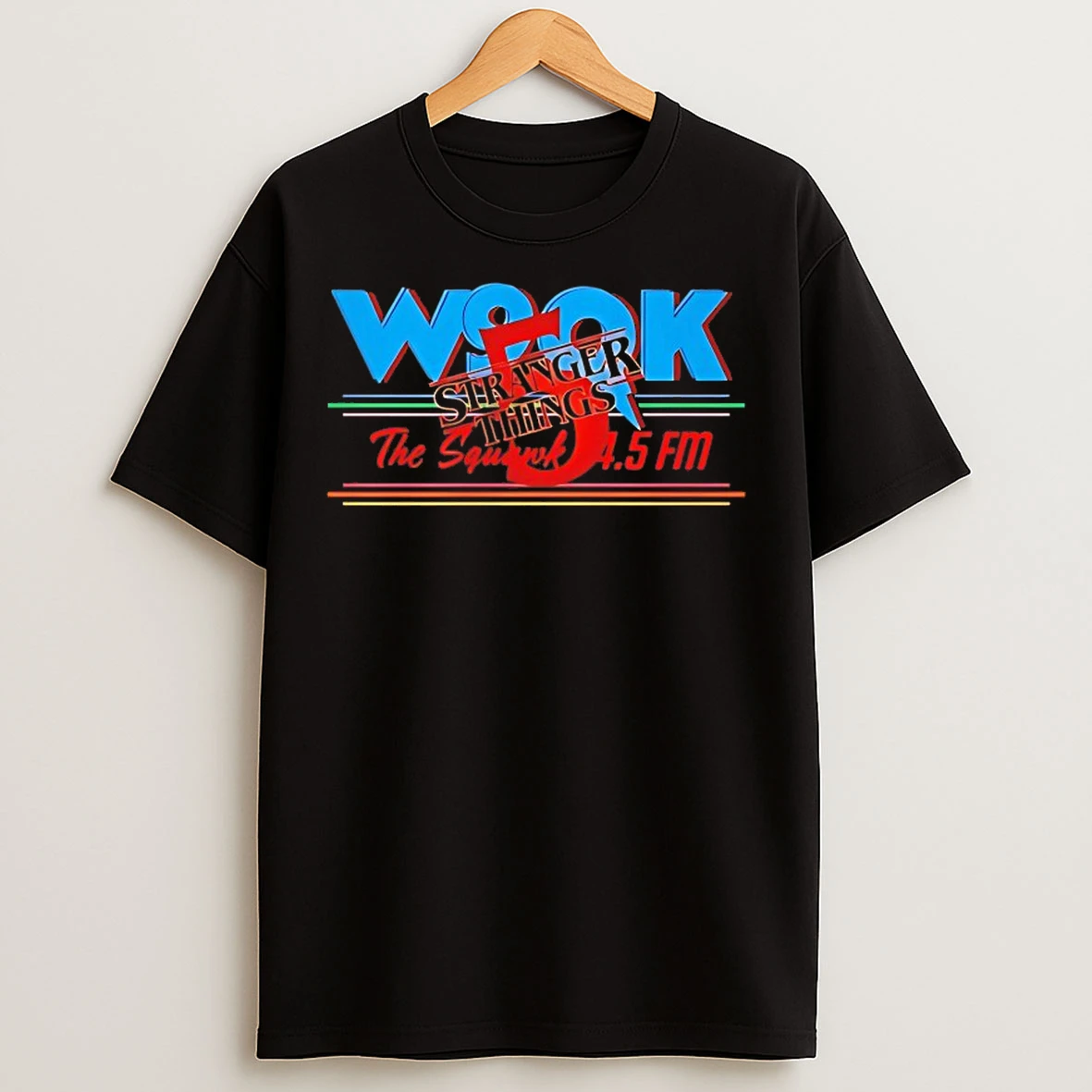 Classic Stranger Things Season 5 Dustin Wsqk 4 5 Fm T Shirts