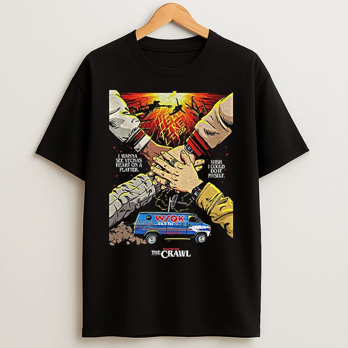 Classic Stranger Things Season 5 X Butcher Billy The Crawl T Shirts