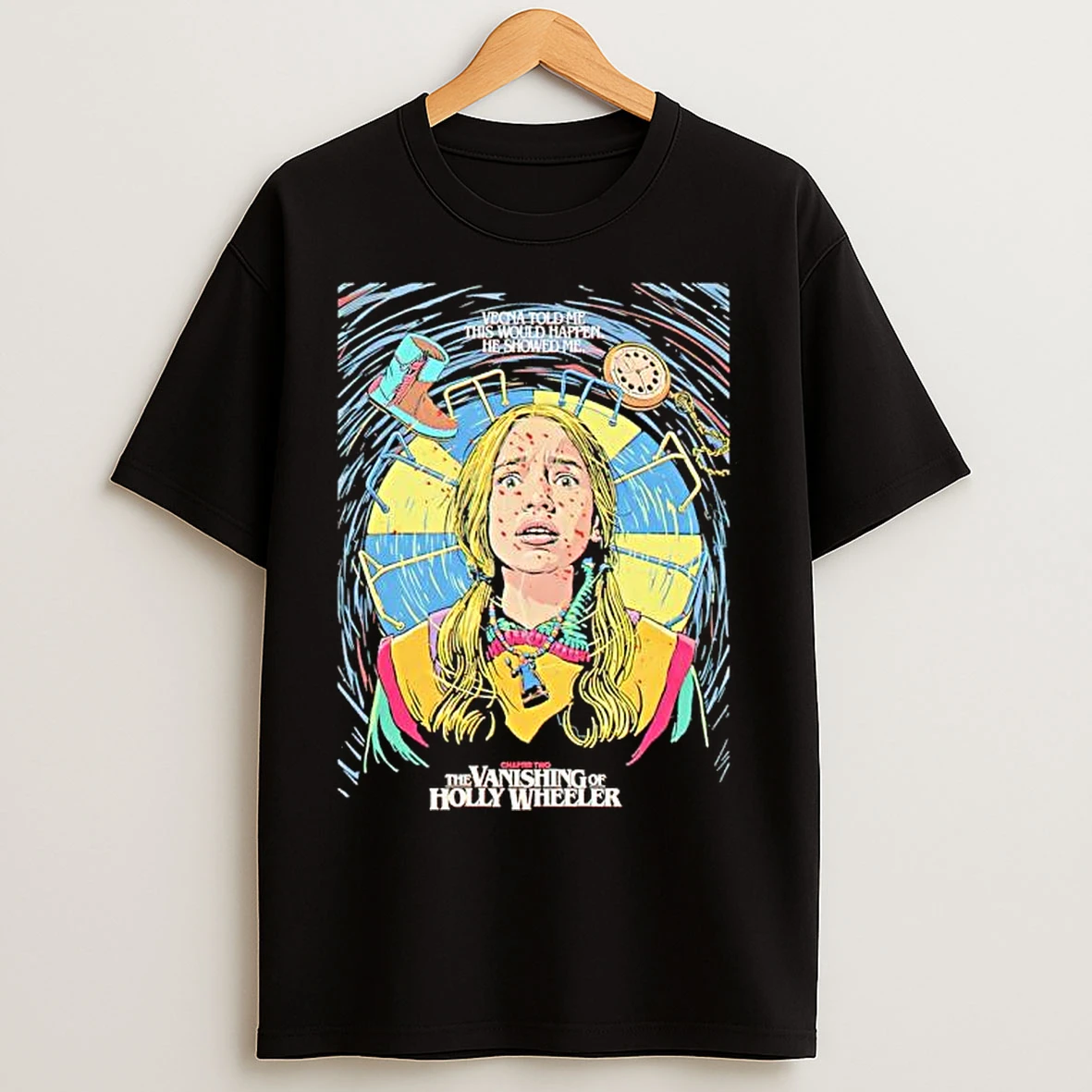 Classic Stranger Things Season 5 X Butcher Billy The Vanishing Of Holly Wheeler Graphic T Shirts