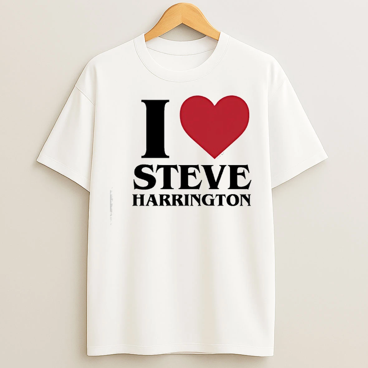 Classic Stranger Things Steve Harrington Heart T Shirts