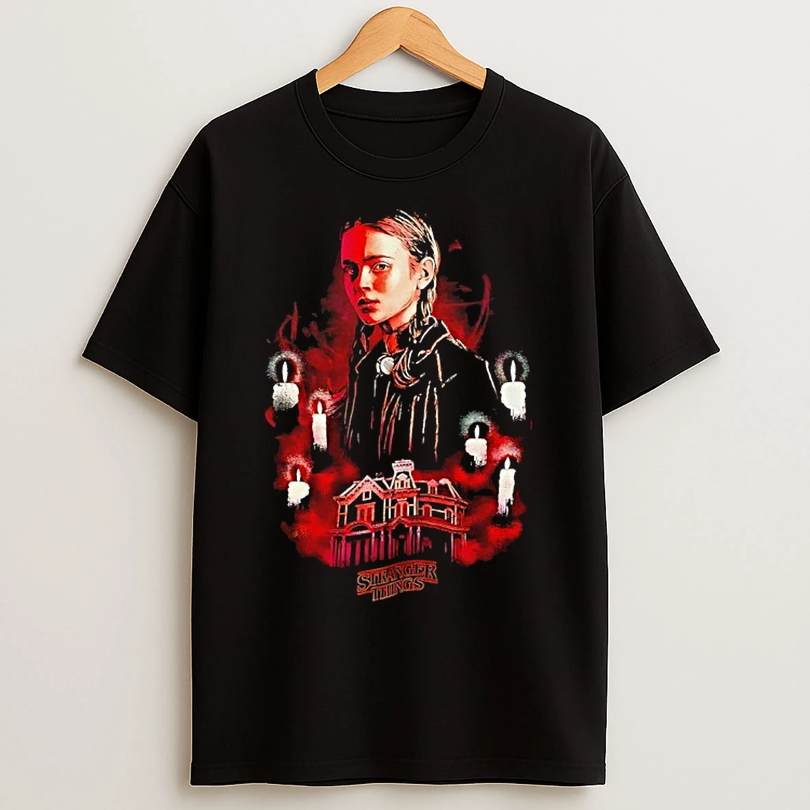 Classic Stranger Things Character Max Mayfield Creel House T Shirts