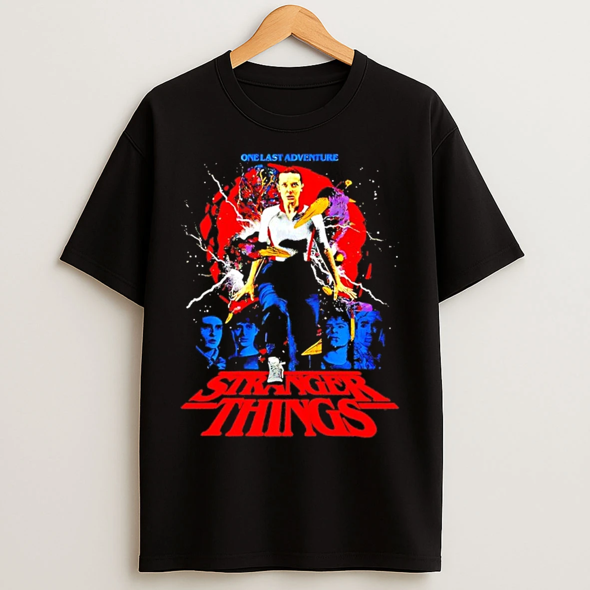 Classic Stranger Things One Last Adventure T Shirts