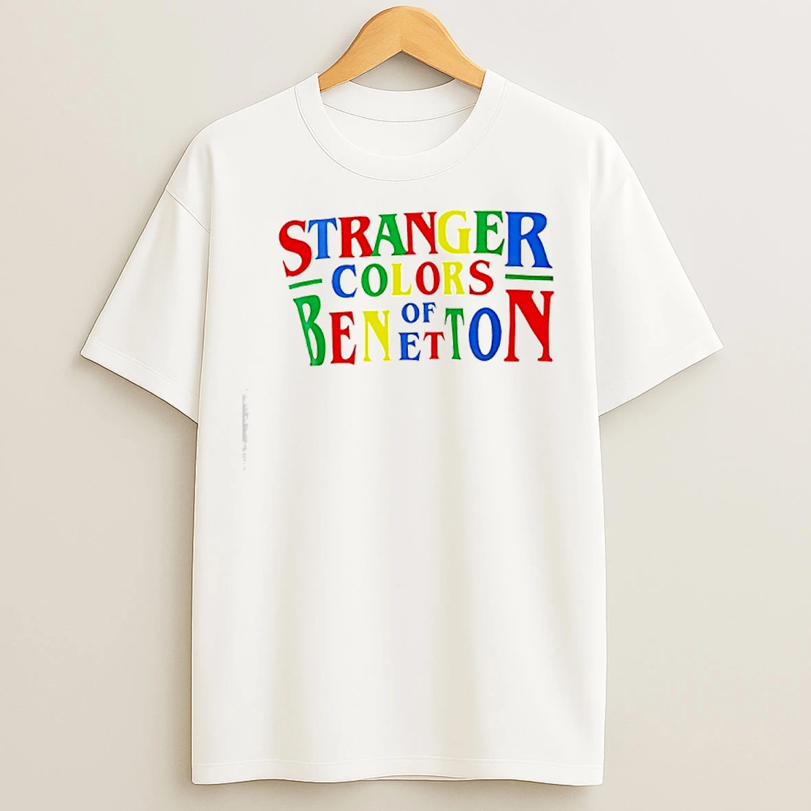 Classic Stranger Things Stranger Colors Of Benetton T Shirts