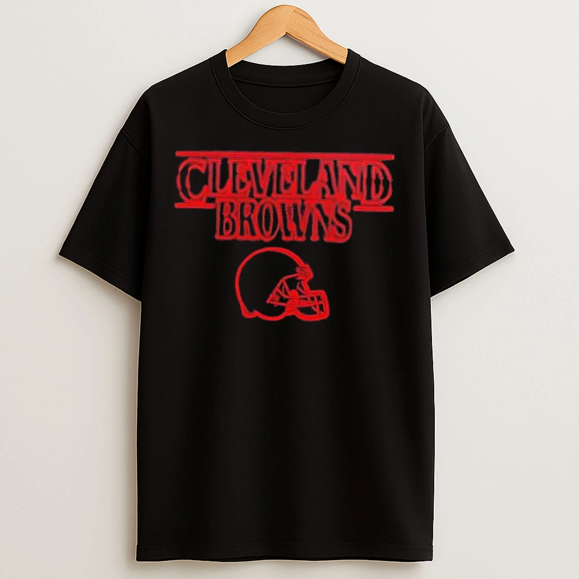 Classic Stranger Things X Cleveland Browns T Shirts