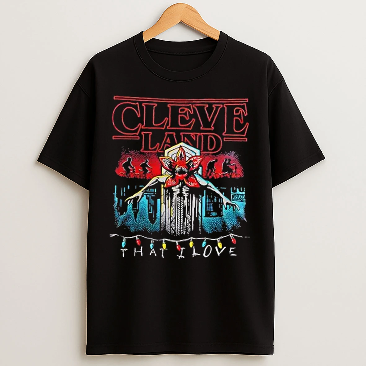 Classic Stranger Things X Cleveland Browns That I Love T Shirts