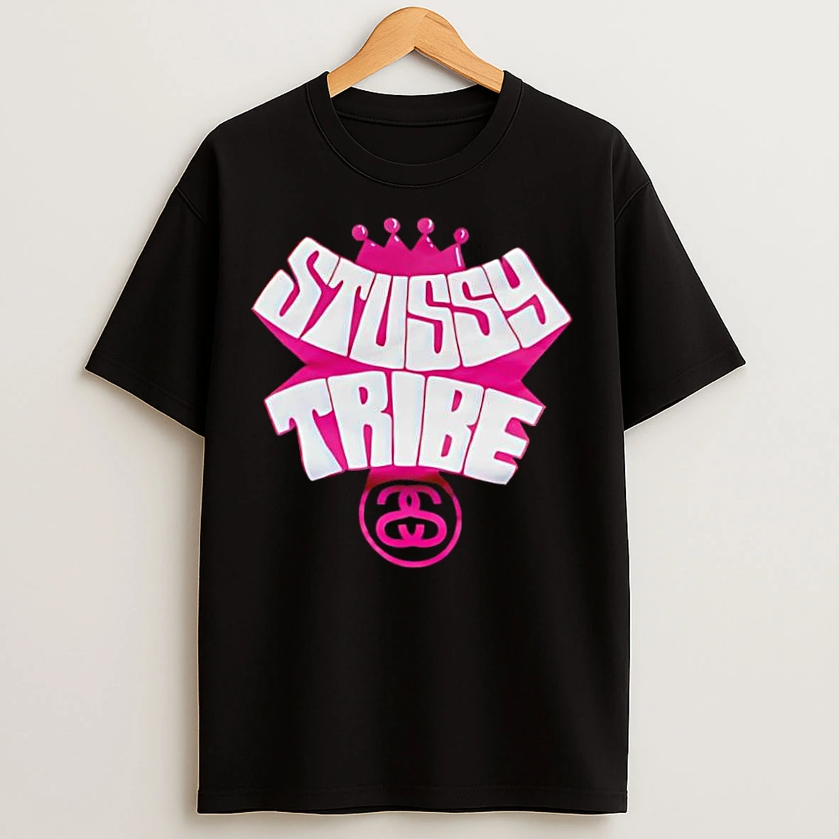 Classic Stussy Tribe Design T Shirts