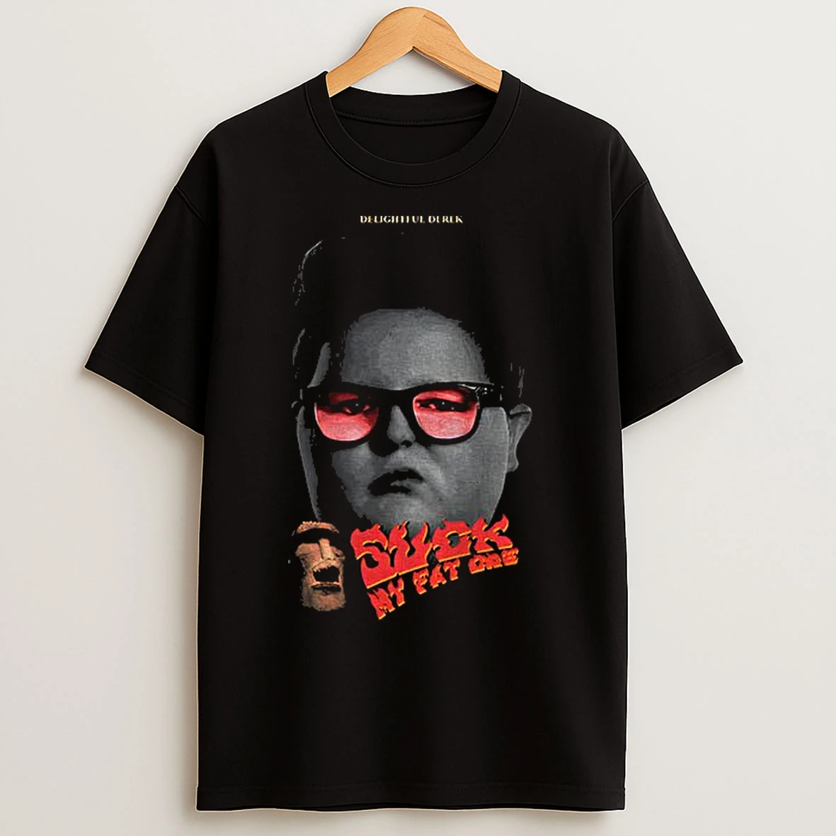 Classic Suck A Fat One Derek Is Sigma Derek Delightful Derek Stranger Things 5 T Shirts
