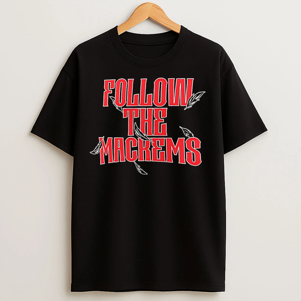 Classic Sunderland Follow The Mackems Graphic T Shirts