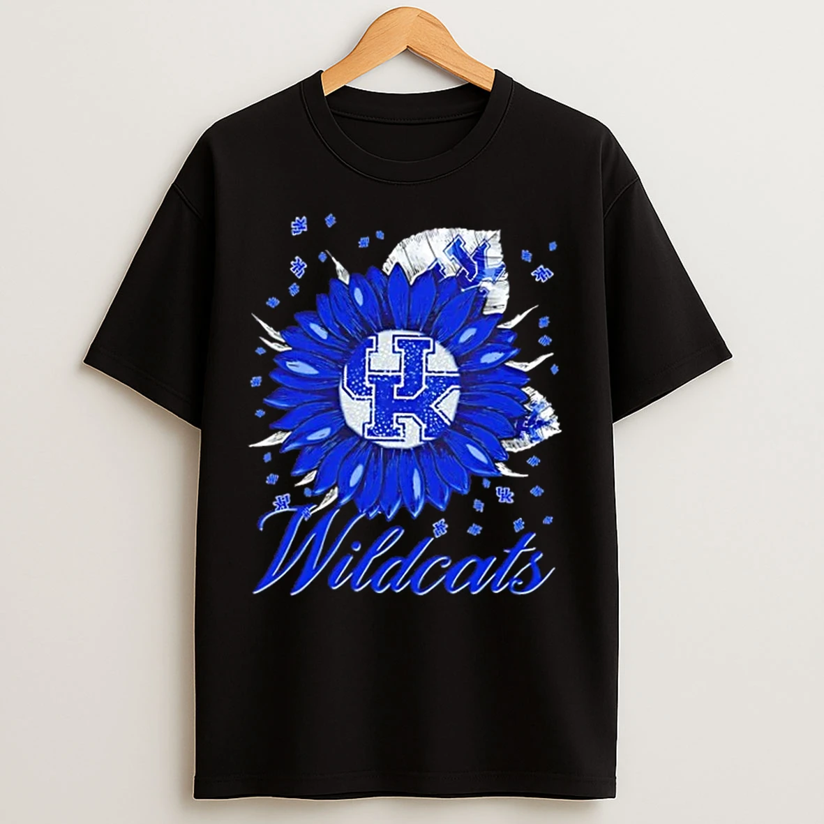 Classic Sunflower X Kentucky Wildcats Football Logo T Shirts
