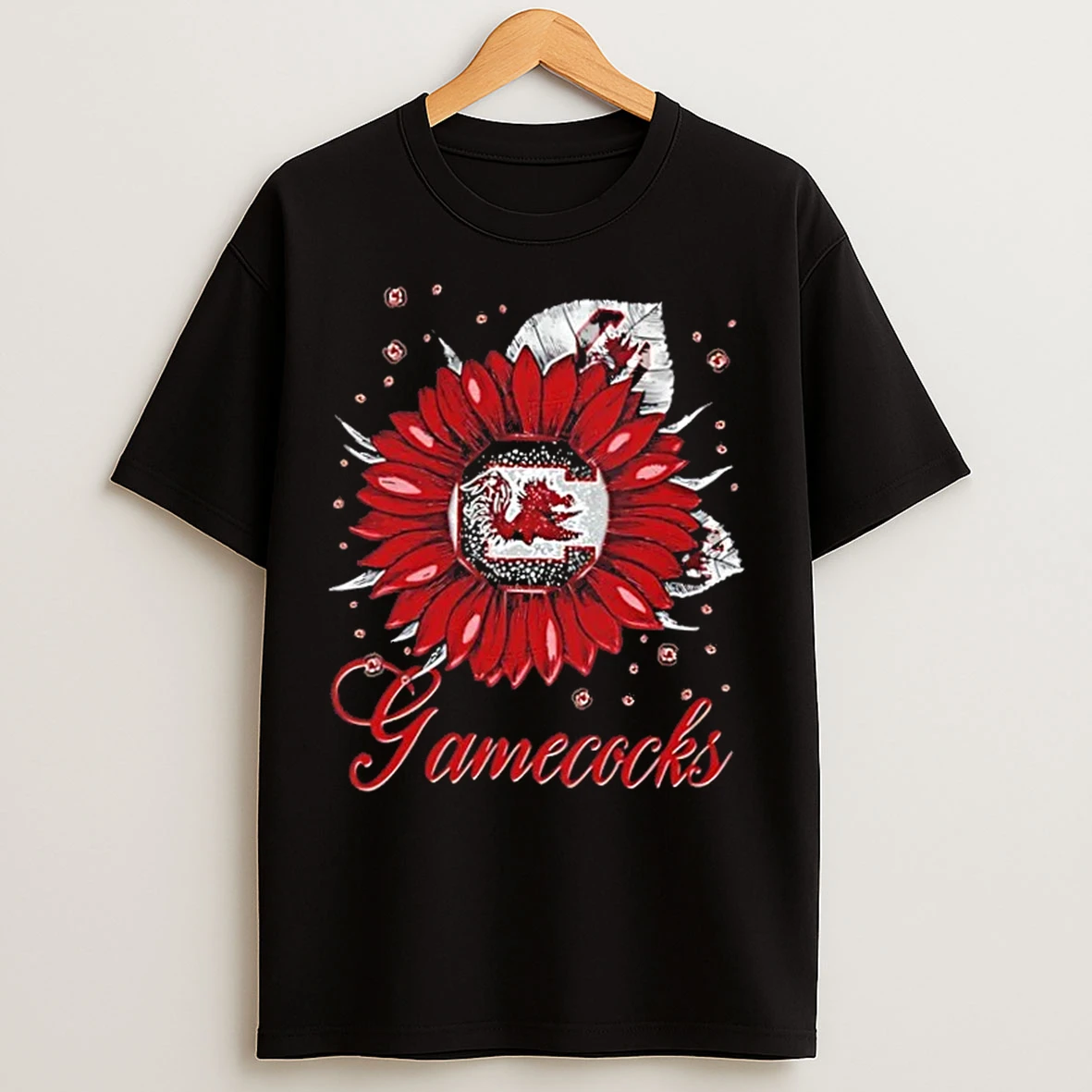 Classic Sunflower X South Carolina Gamecocks Football Logo T Shirts