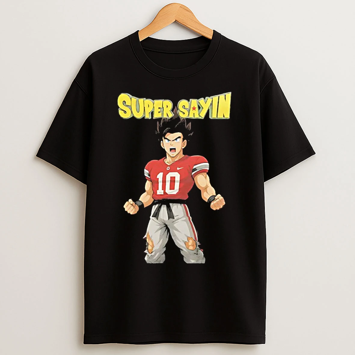 Classic Super Sayin Ohio State Julian Sayin X Gohan Dragon Ball T Shirts
