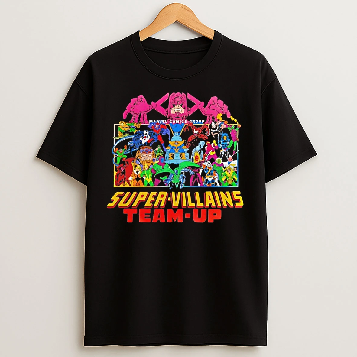 Classic Super Villains Team Up Marvel Comics Group T Shirts