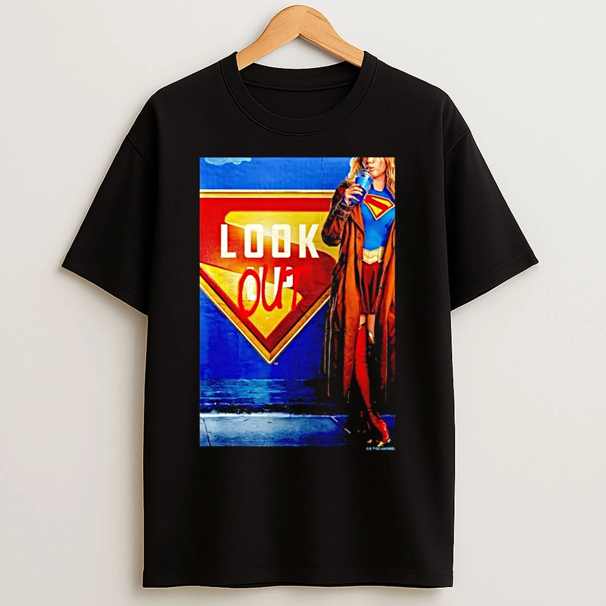 Classic Supergirl 2026 Vertical Look Out T Shirts