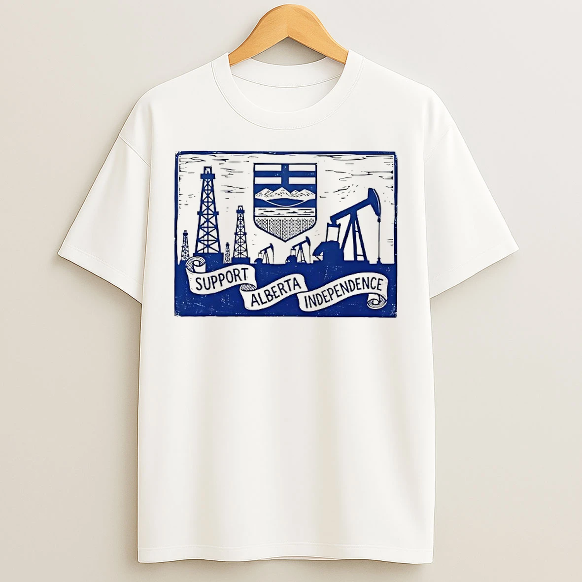 Classic Support Alberta Independent T Shirts