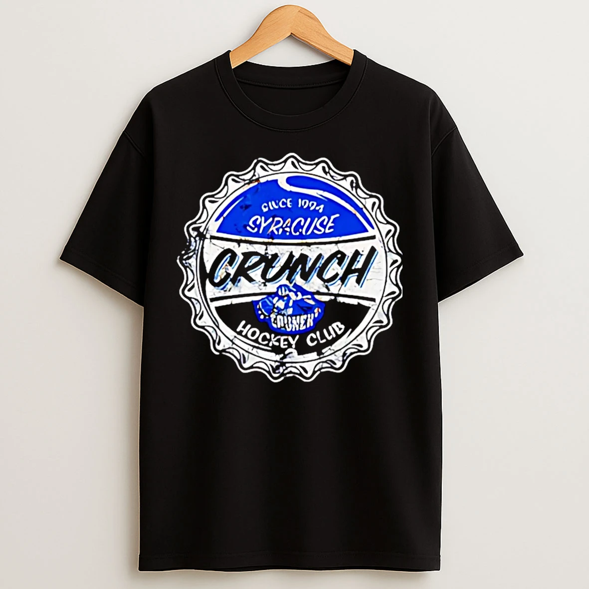 Classic Syracuse Crunch Bottle Cap Crew Hockey Club Christmas T Shirts