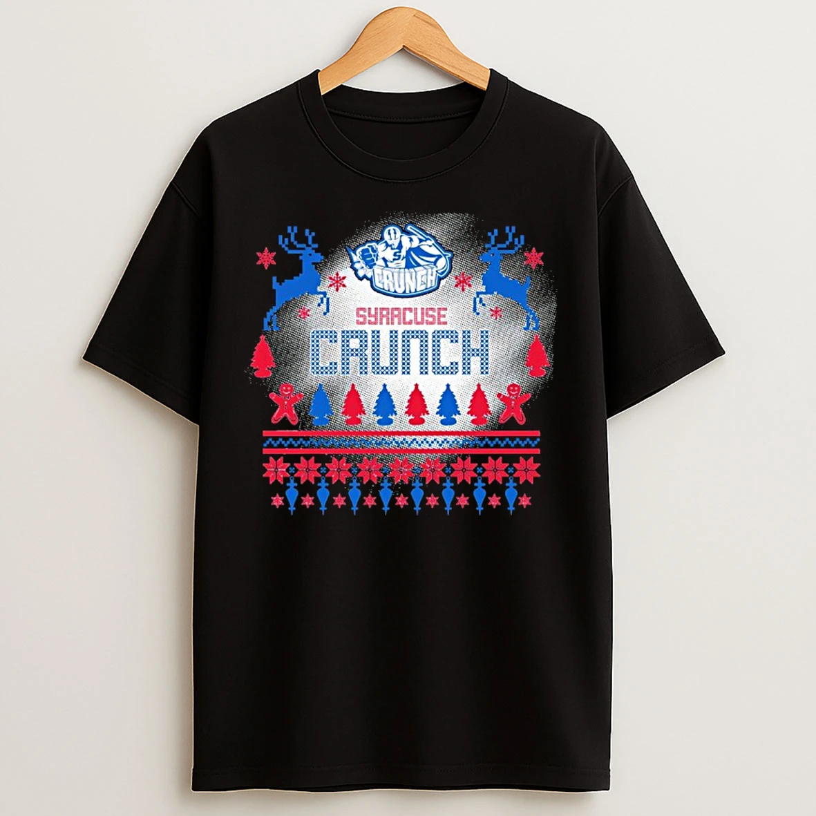 Classic Syracuse Crunch Ugly Christmas T Shirts