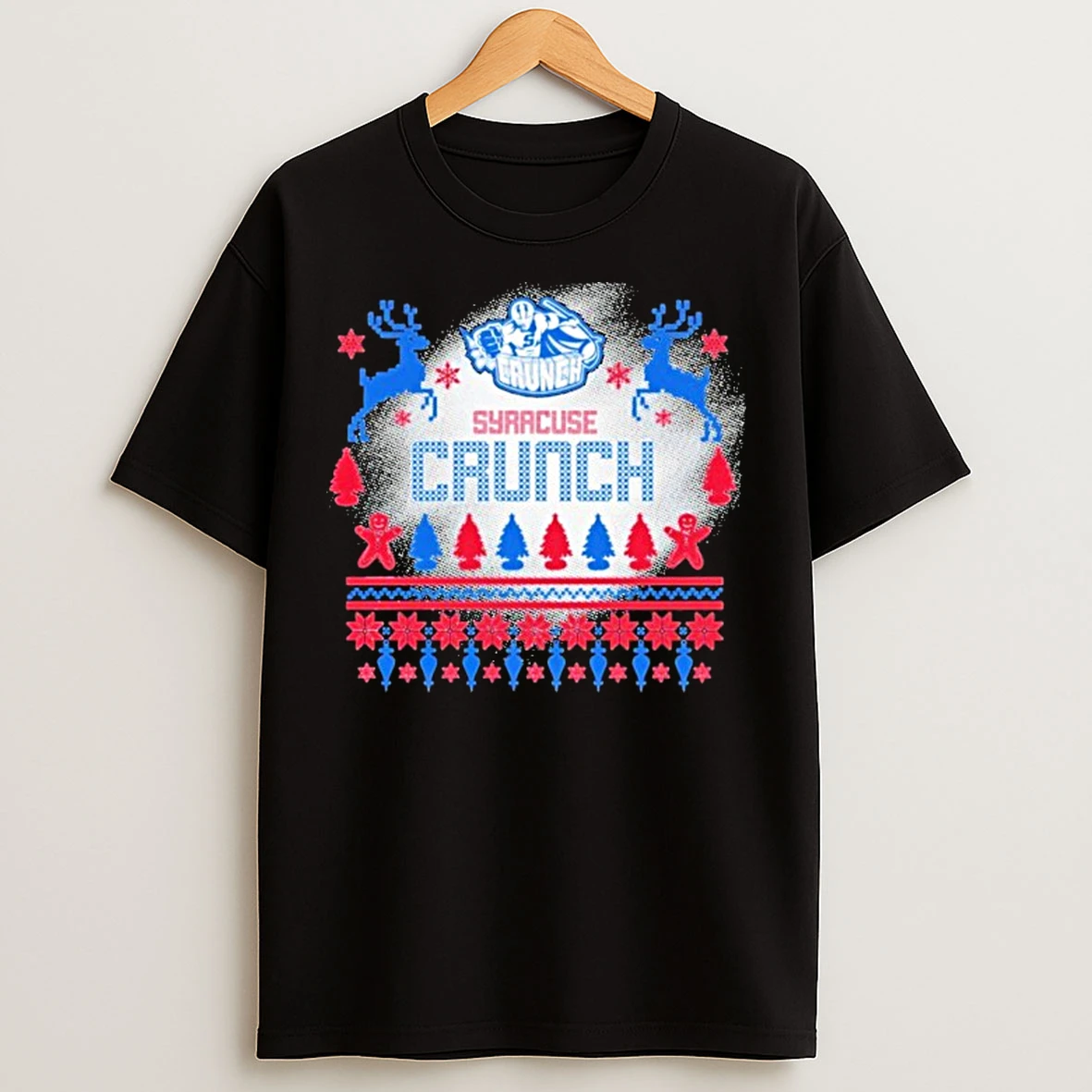 Classic Syracuse Crunch Ugly Merry Christmas T Shirts