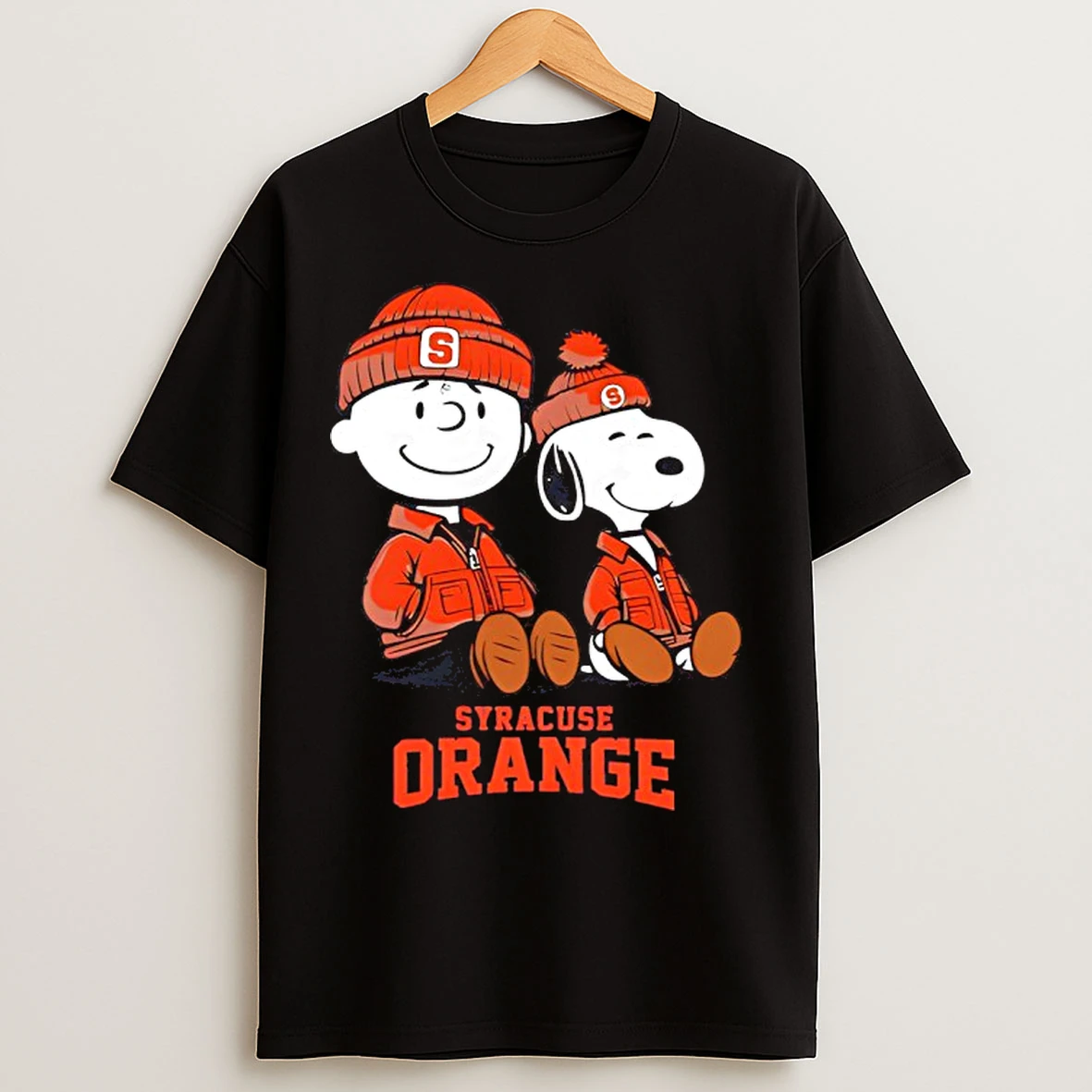 Classic Syracuse Orange X Snoopy And Charlie Brown T Shirts