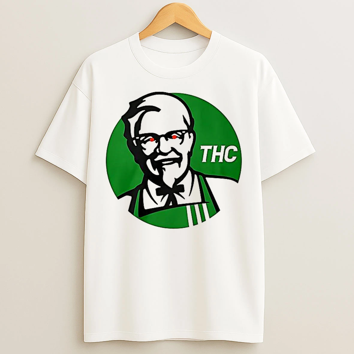 Classic Thc X Kfc Logo Parody T Shirts