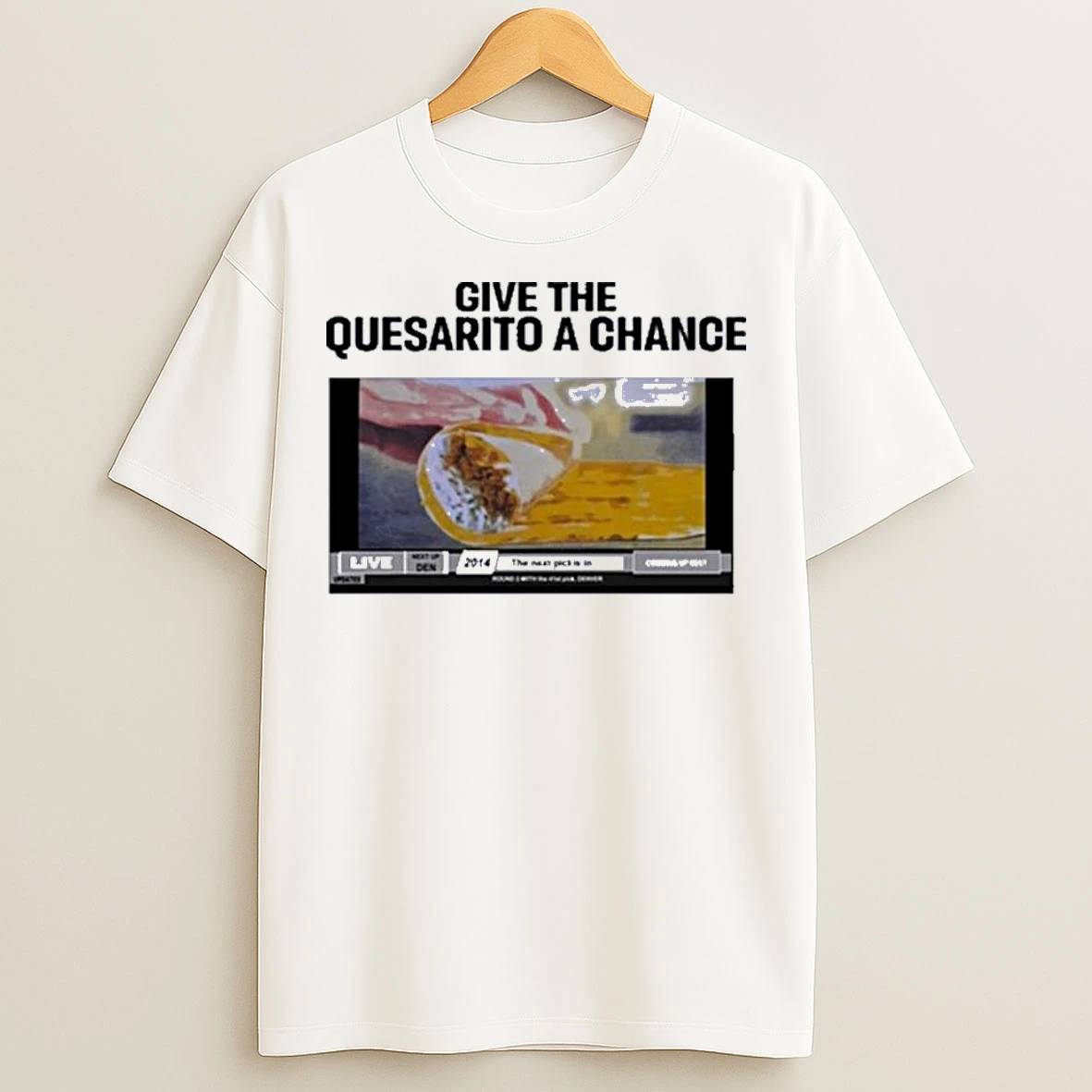 Classic Taco Bell X Jokic Saga Quesarito T Shirts