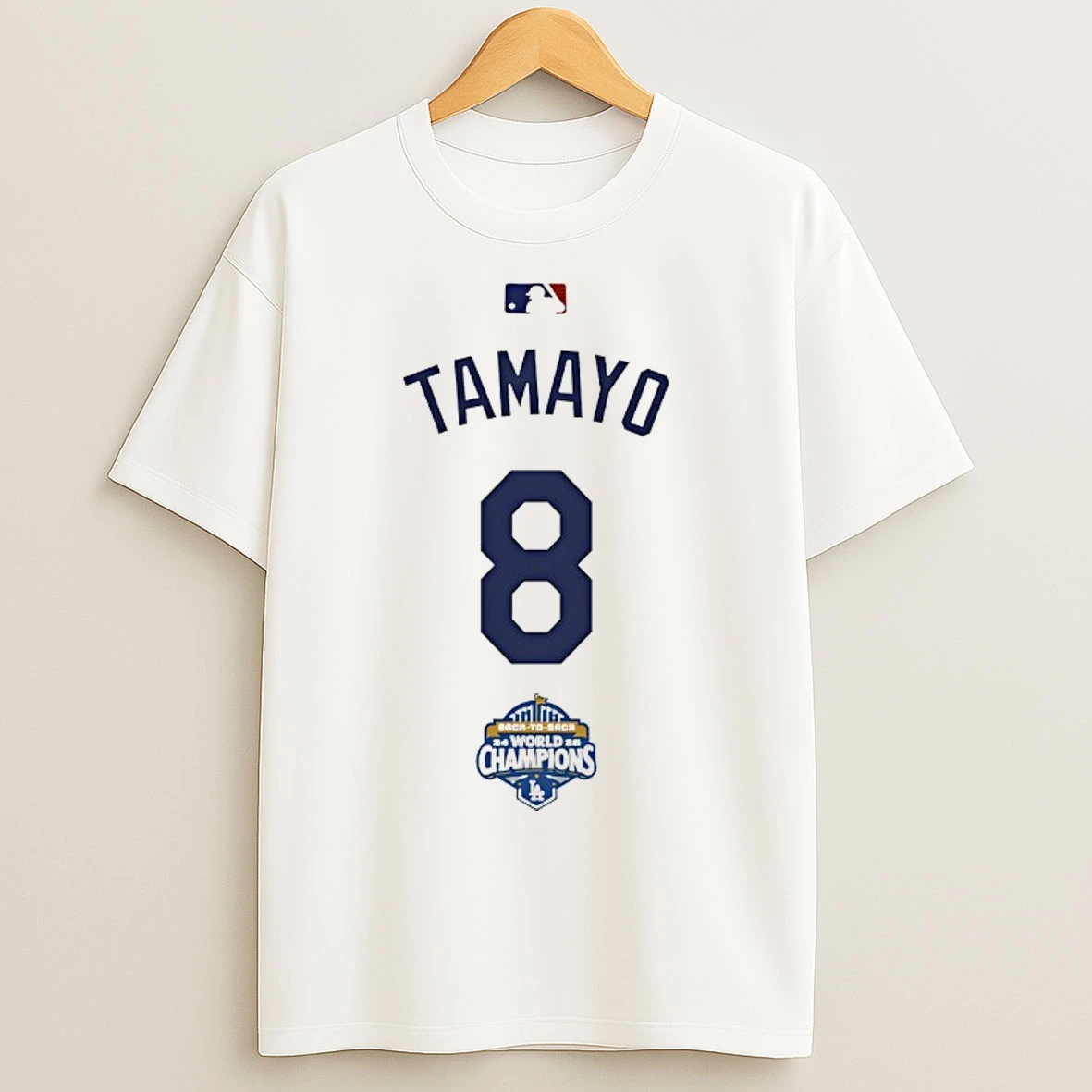 Classic Tamayo 8 Back To Back Champs World Champions T Shirts