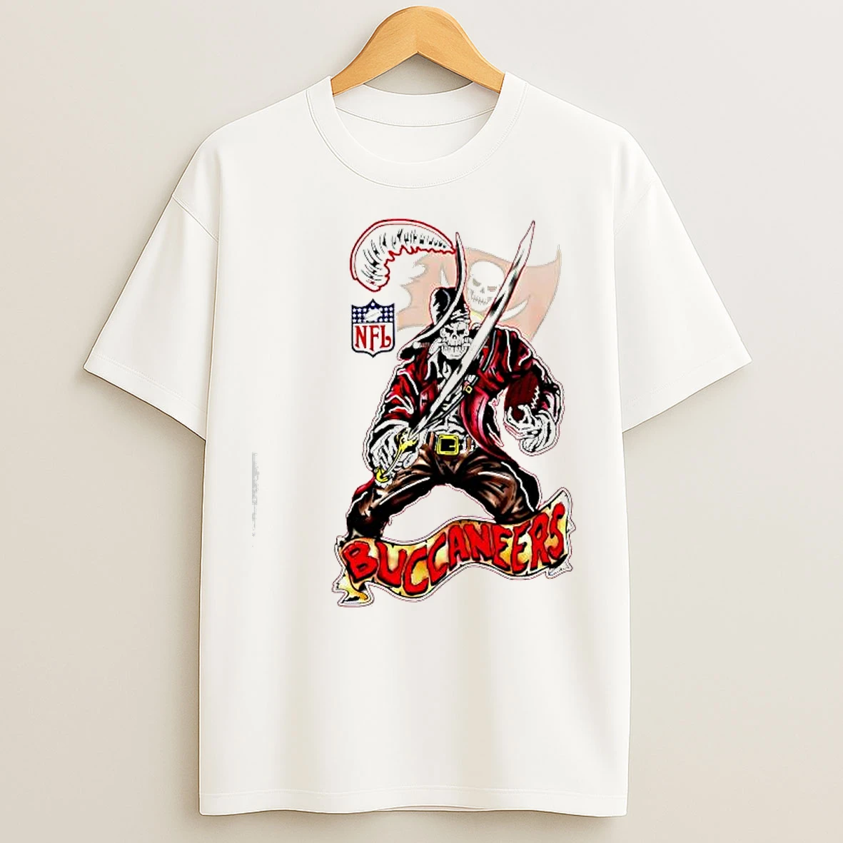 Classic Tampa Bay Buccaneers Nfl X Warren Lotas Skeleton T Shirts