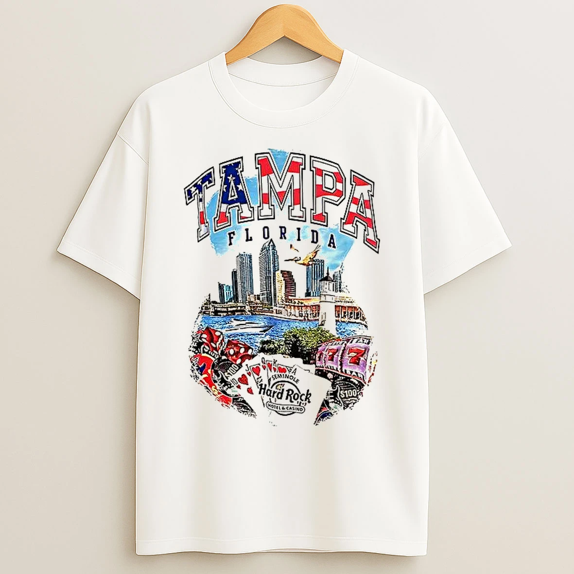 Classic Tampa Florida Hard Rock T Shirts