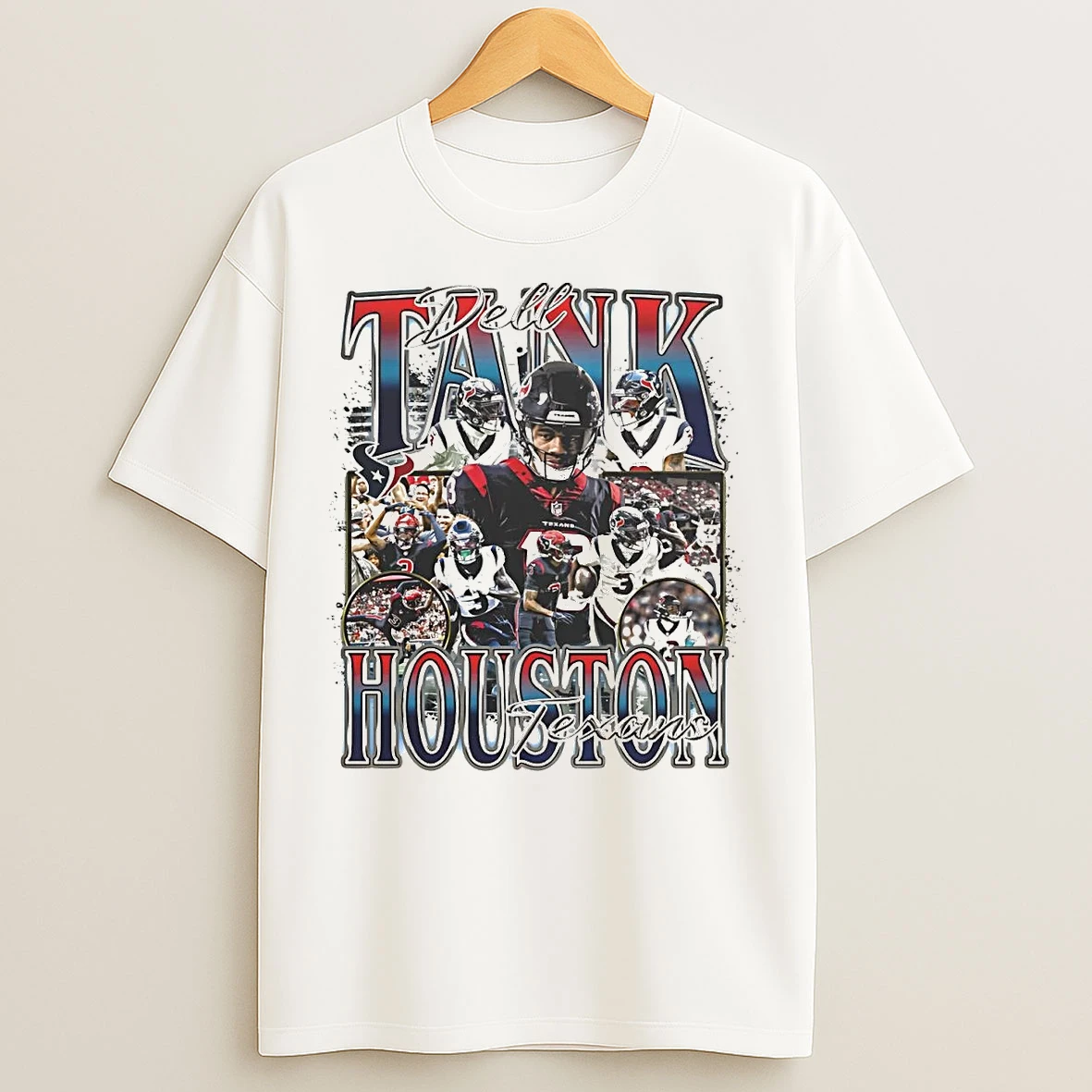 Classic Tank Dell Picture Collage Houston Texans T Shirts
