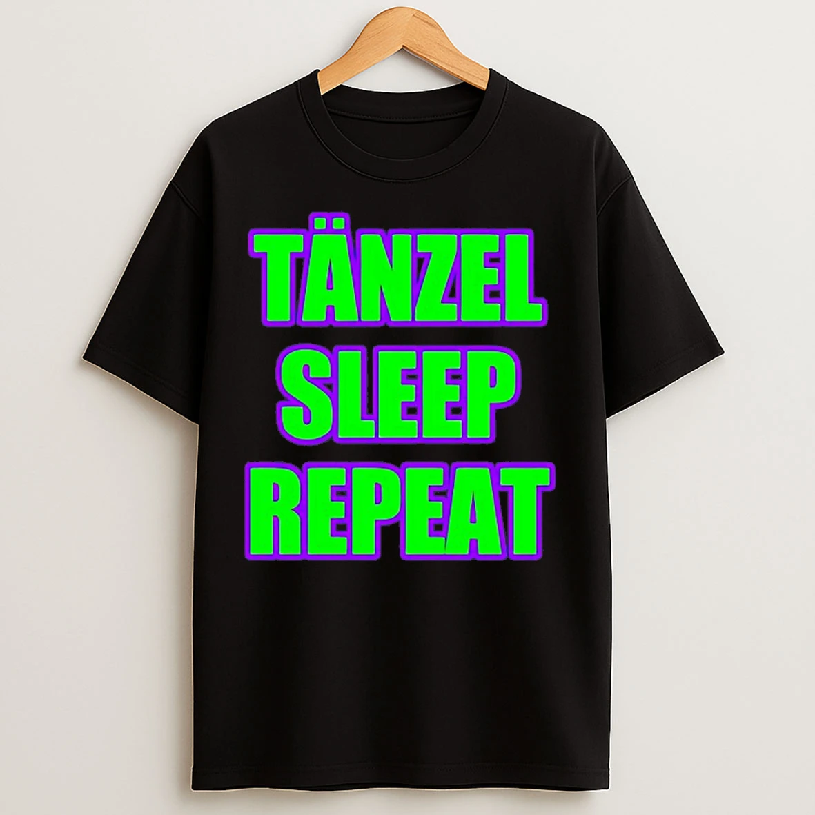 Classic Tanzel Sleep Repeat T Shirts