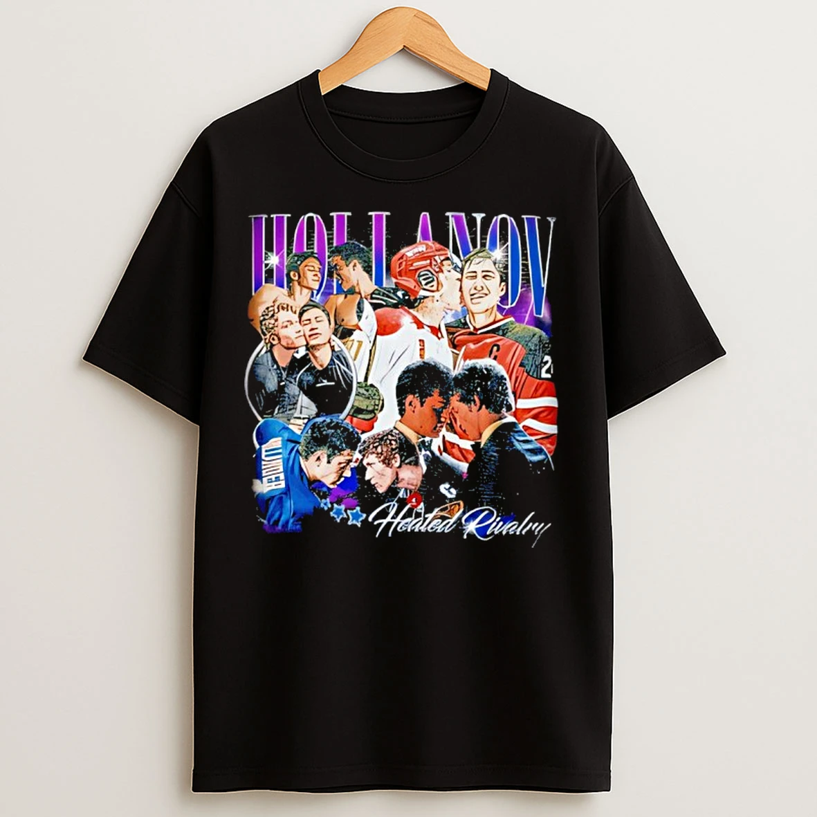 Classic Team Hollanov Heated Vintage Hudson Williams Connor Storrie T Shirts