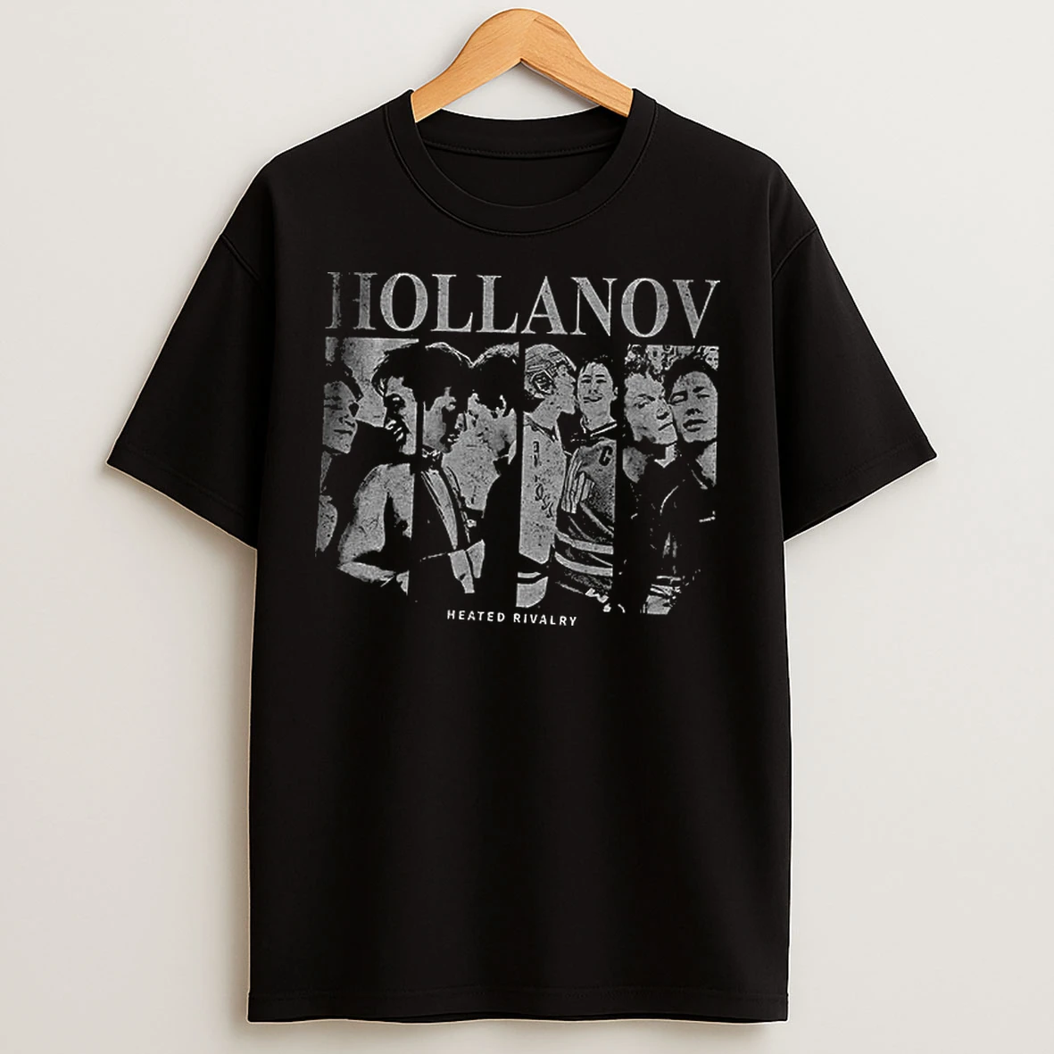 Classic Team Hollanov Ice Hockey Vintage Graphic T Shirts
