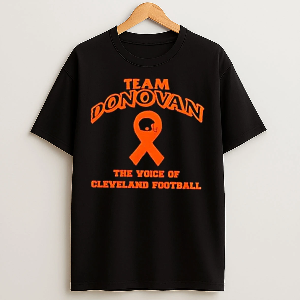 Classic Team Jim Donovan The Voice Of Cleveland Browns Football T Shirts