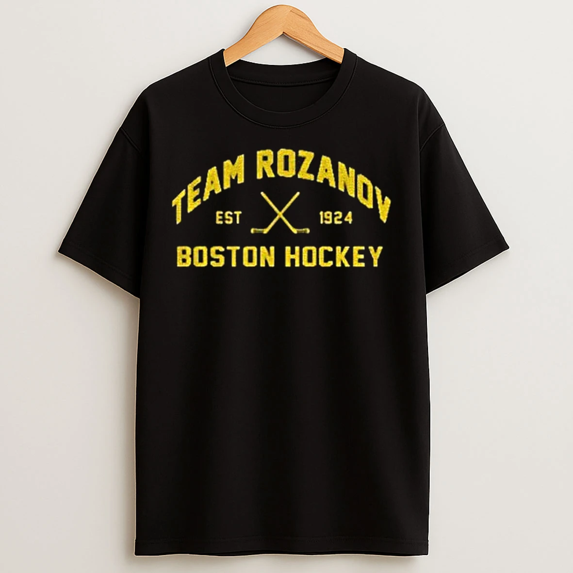 Classic Team Ilya Rozanov 81 Boston Hockey Est 1924 T Shirts
