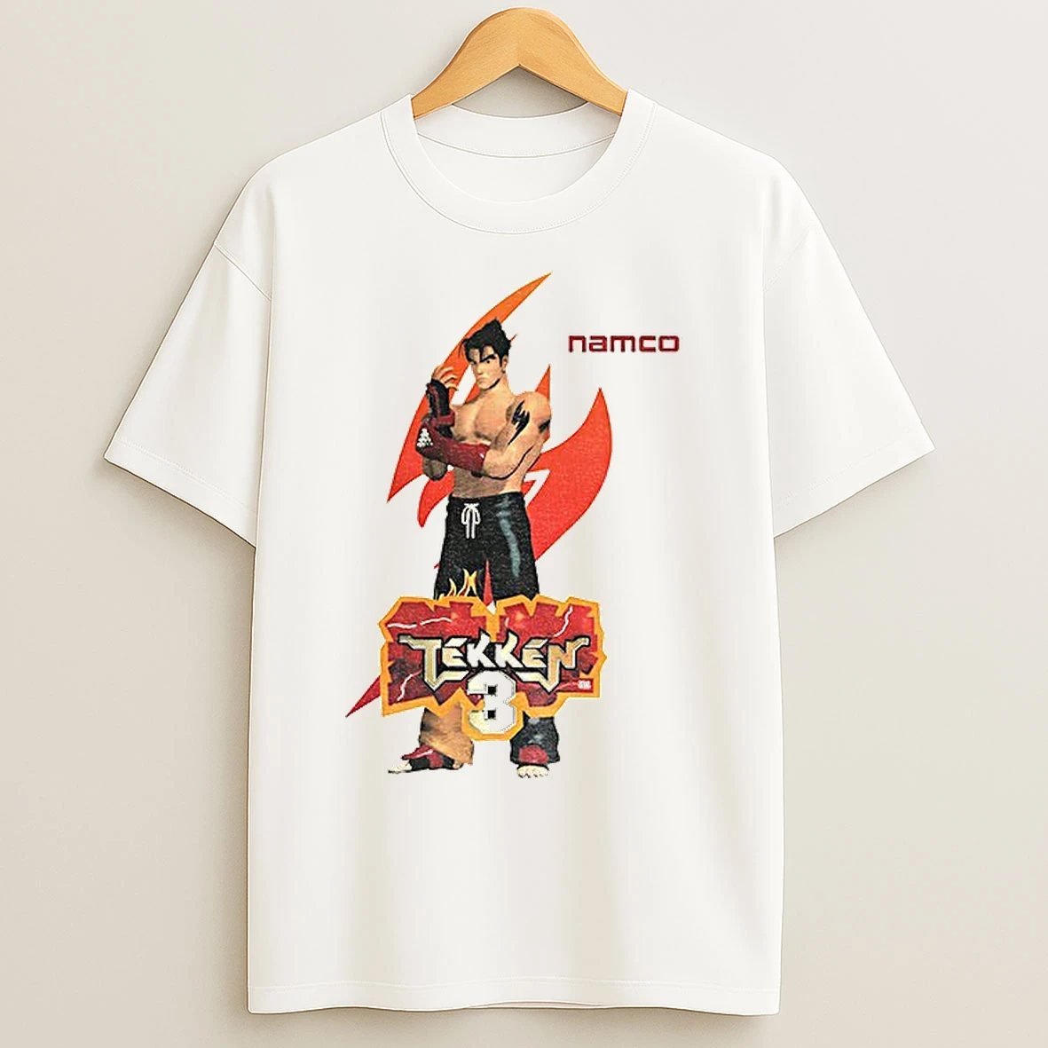 Classic Tekken 3 Namco Promo Arcade Throwback T Shirts