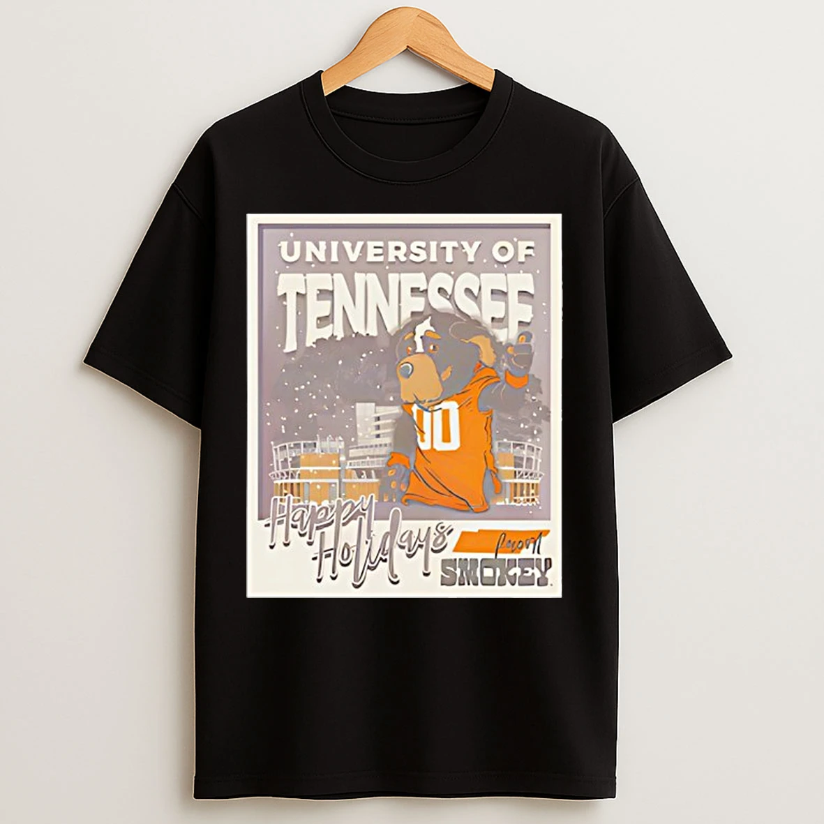 Classic Tennessee Volunteers Snowy Polaroid T Shirts