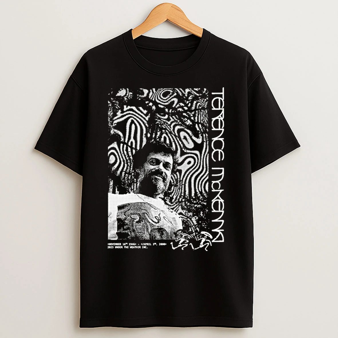 Classic Terence Mckenna Under The Weather T Shirts