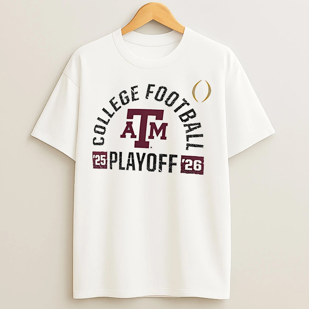 Classic Texas Am Aggies 2025 26 College Football Playoff Touchdown Glory T Shirts