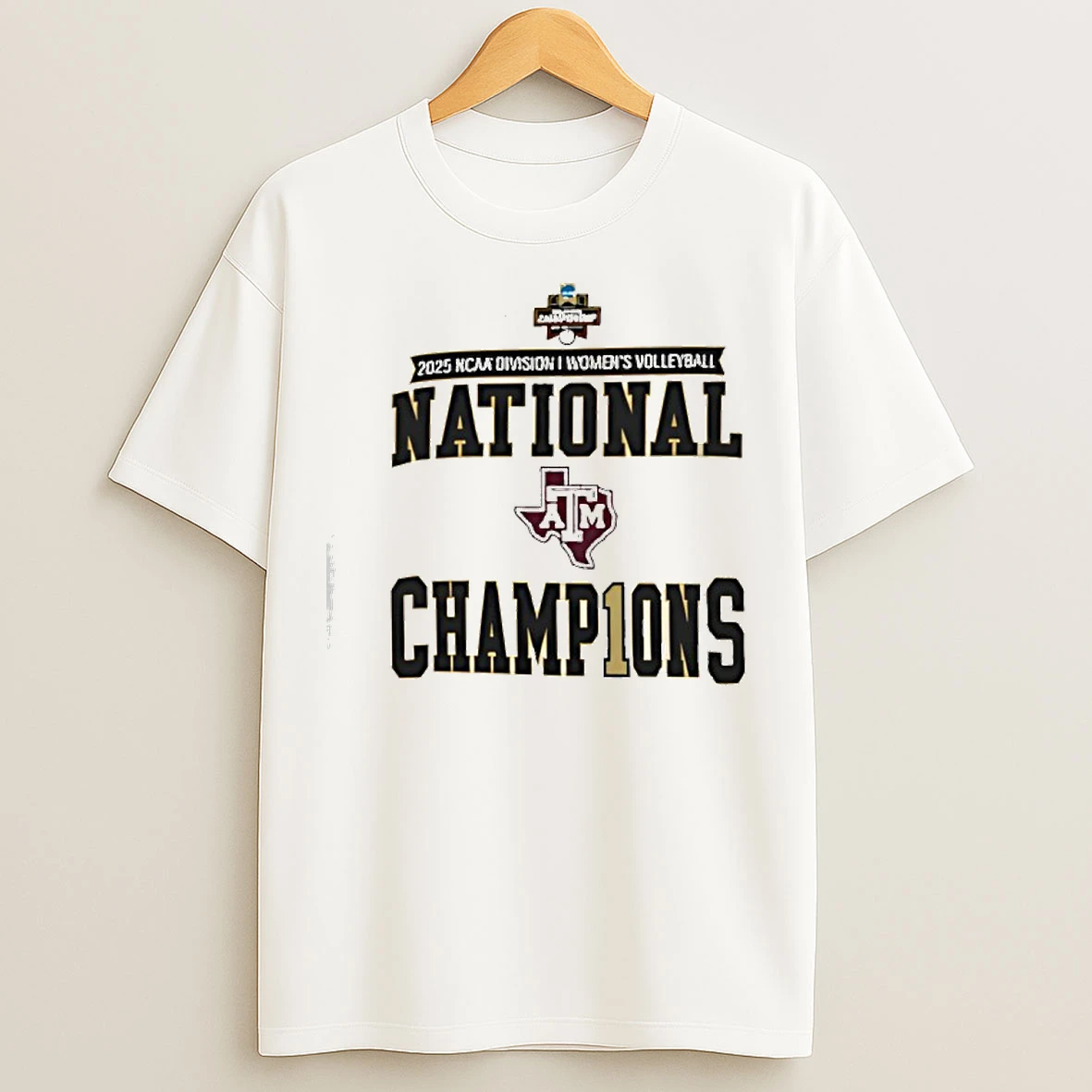 Classic Texas Am Aggies 2025 Ncaa Volleyball National Champions Locker Room T Shirts