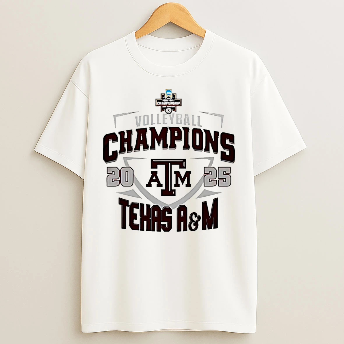 Classic Texas Am Aggies 2025 Ncaa Womens Volleyball National Champions Classic T Shirts